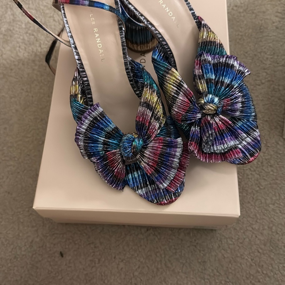 Loeffler Randall Vibrant Bow Heels